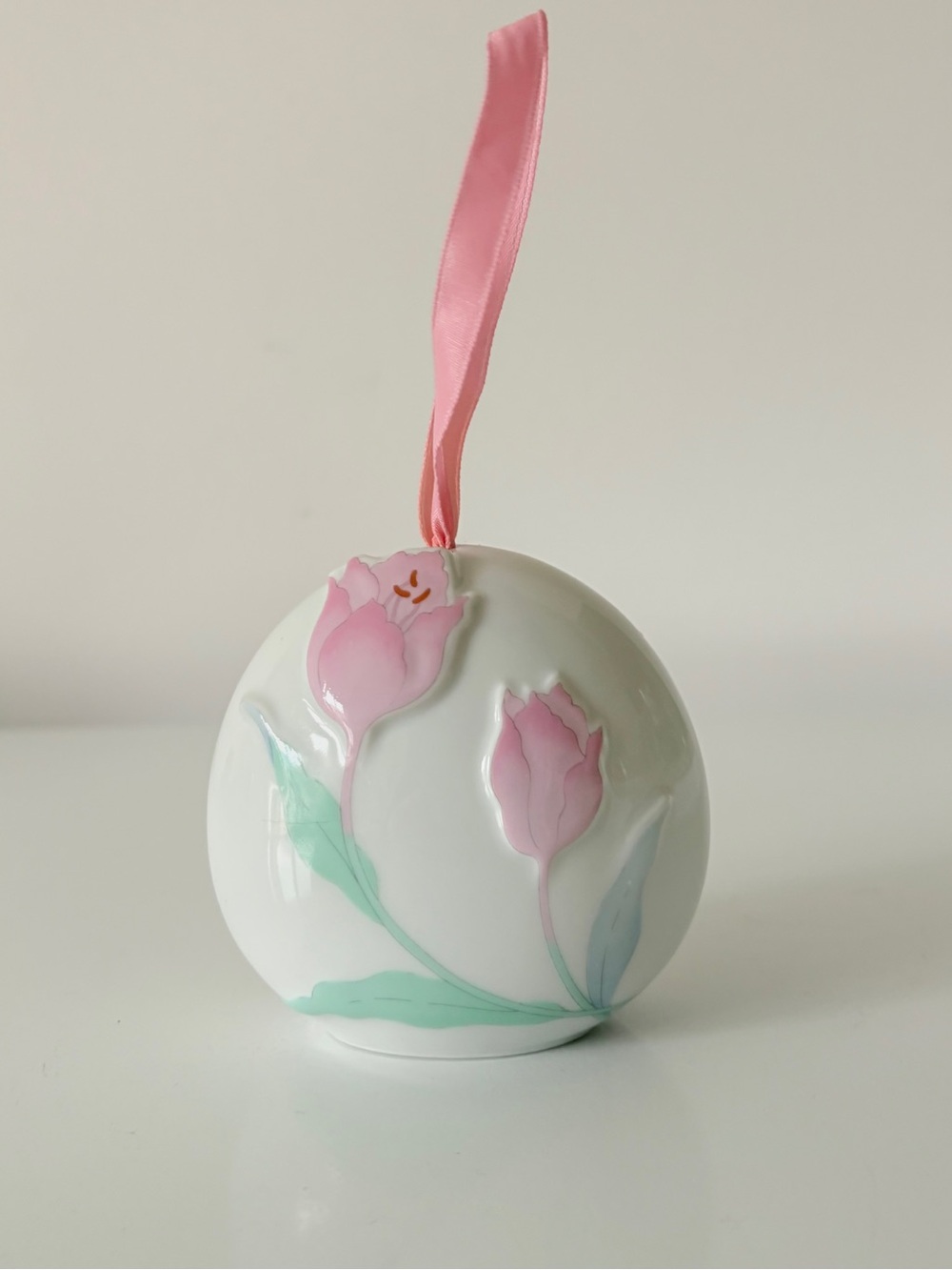 Vintage 80s Porcelain Pomander Made in Japan Imported by Abbott Grandma Cottage